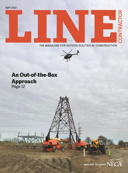 Line Contractor September 2023 cover