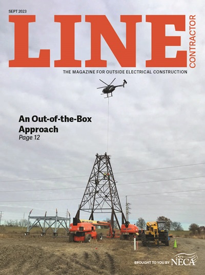 Line Contractor September 2023 cover