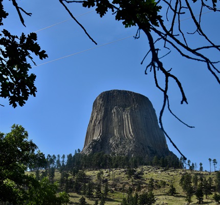 Devil's Tower in Wyoming