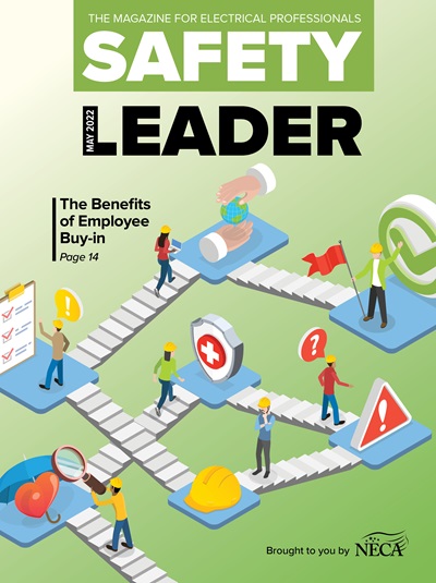 Cover of the May 2022 issue of Safety Leader magazine