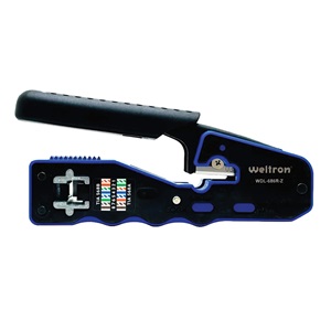 Weltron’s RJ-45 Mod Plug Crimp Tool