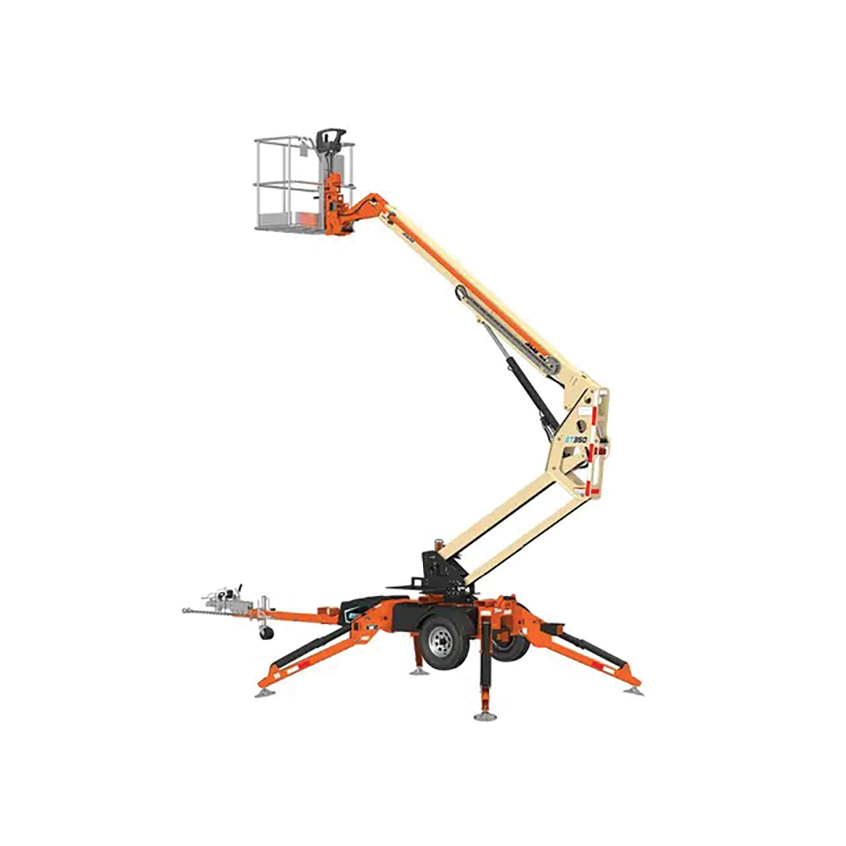 JLG’s ET350 Towable Boom Lift