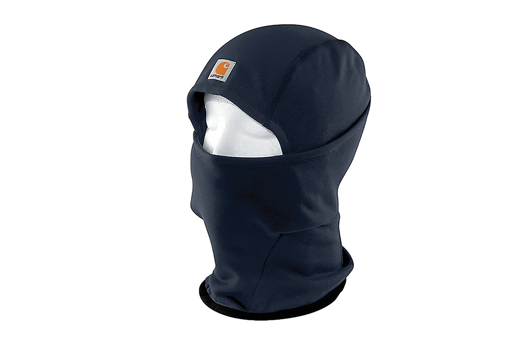 Black helmet liner. Image by Carhartt.