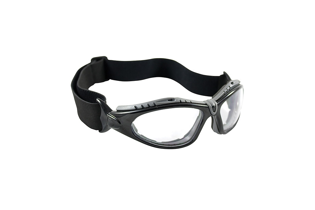 Black goggles. Image by Crawford.