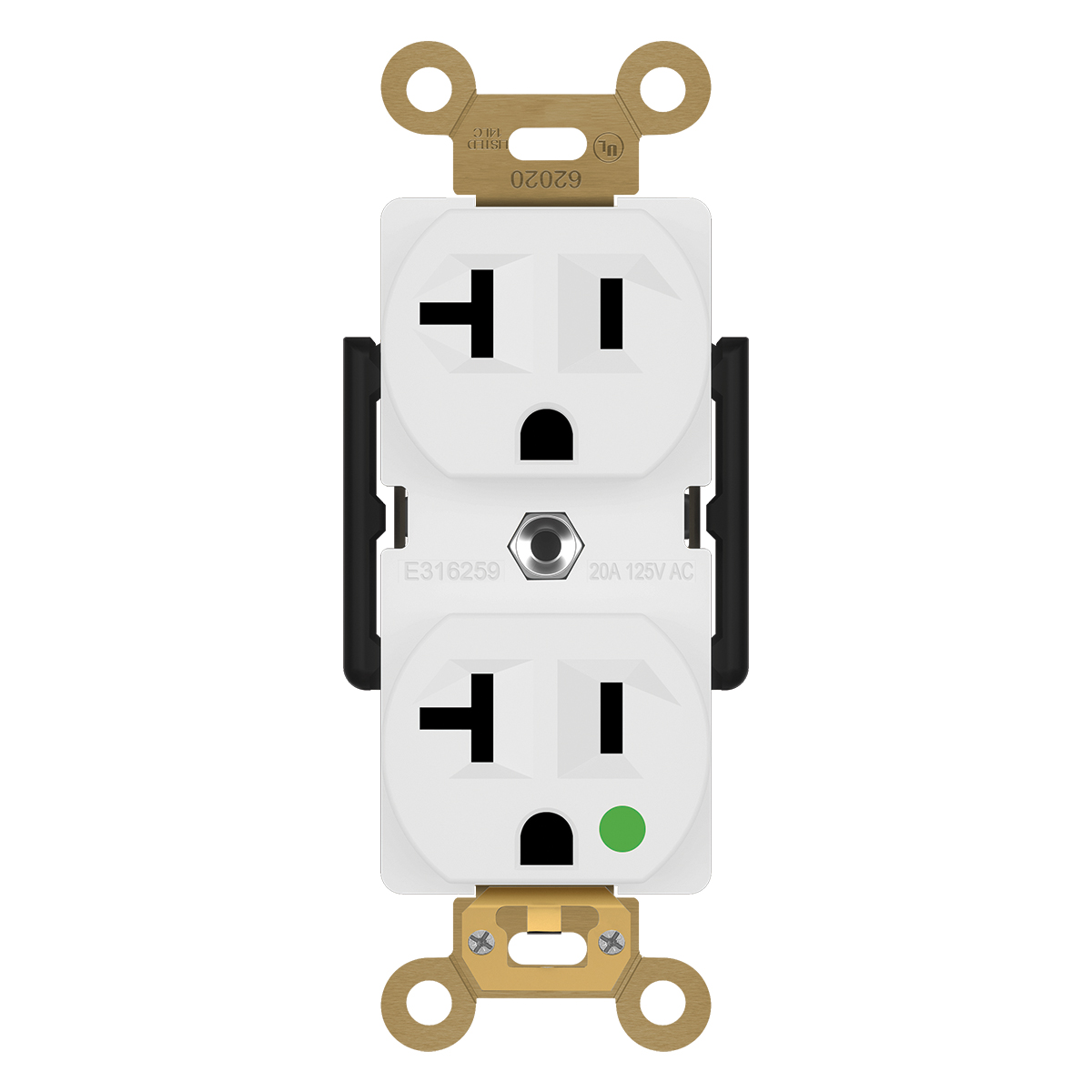 Enerlites’ 20A Hospital Grade Receptacle