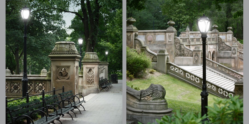 Lighting Roughs Visual Development New York Brightens Central Park With LED Installation - Electrical ...