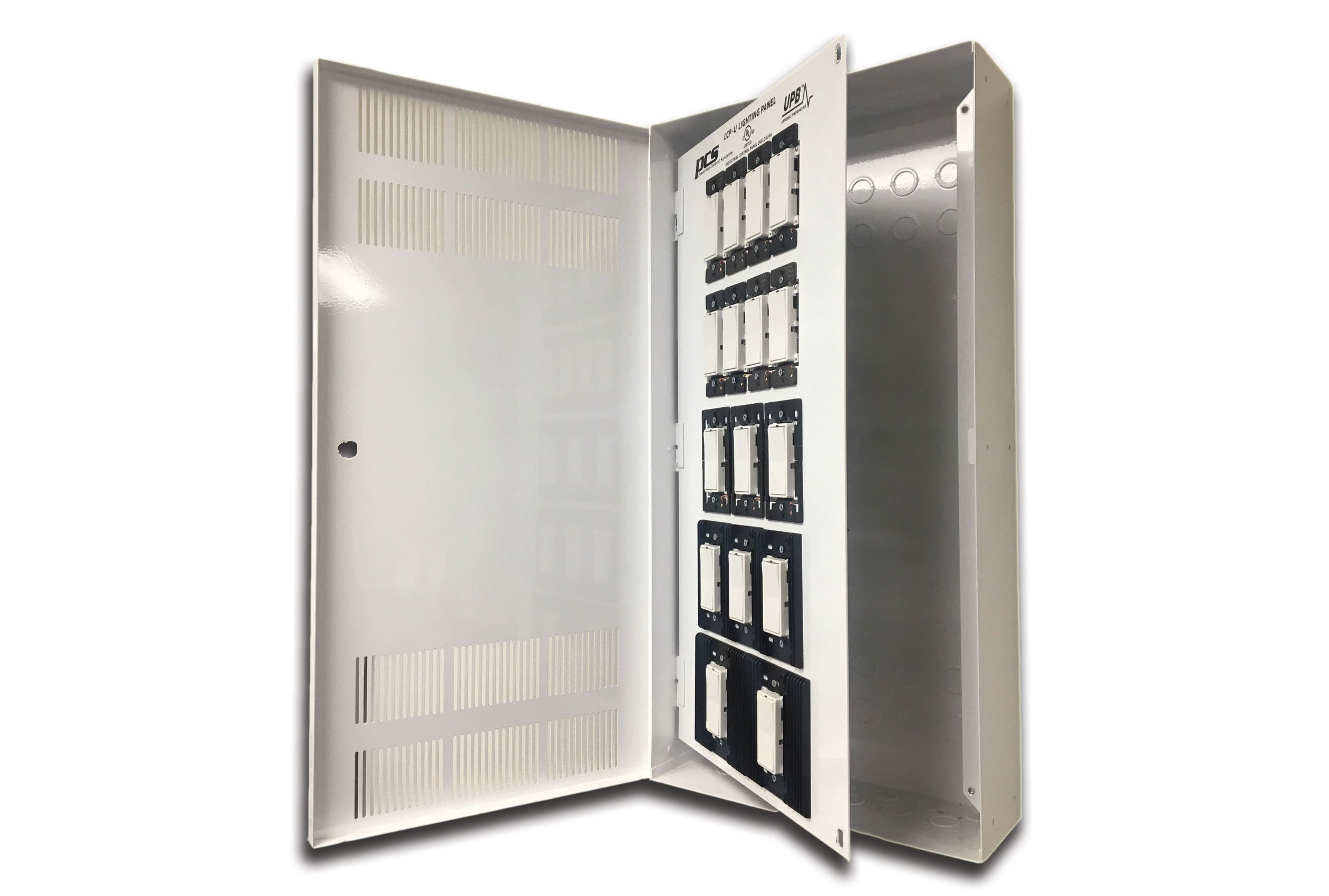 1018_PCSLighting.jpg Powerline Control Systems' LCP-U Lighting Control Panel