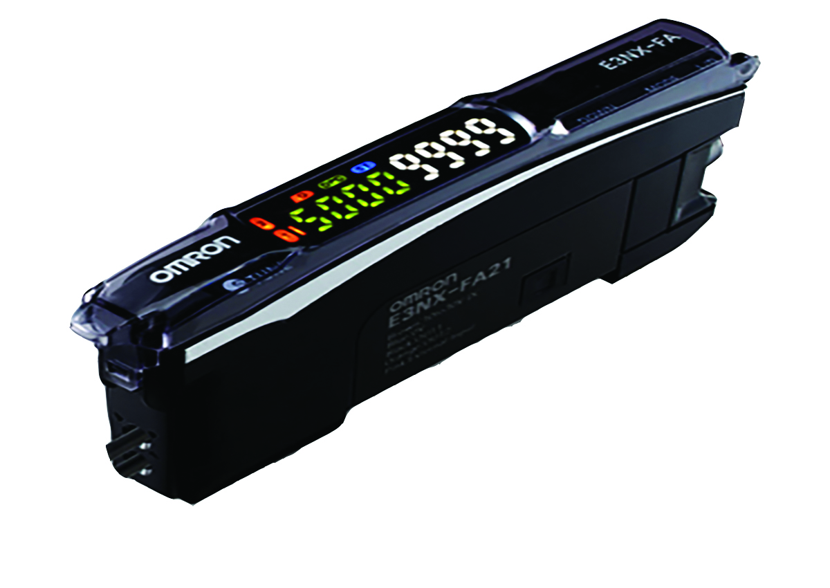 0522_ISC_omron Black amplifier box with digital display. Image by Omron.
