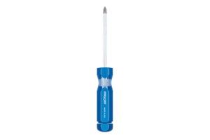 Blue Phillips-head screwdriver. Image by Channellock.