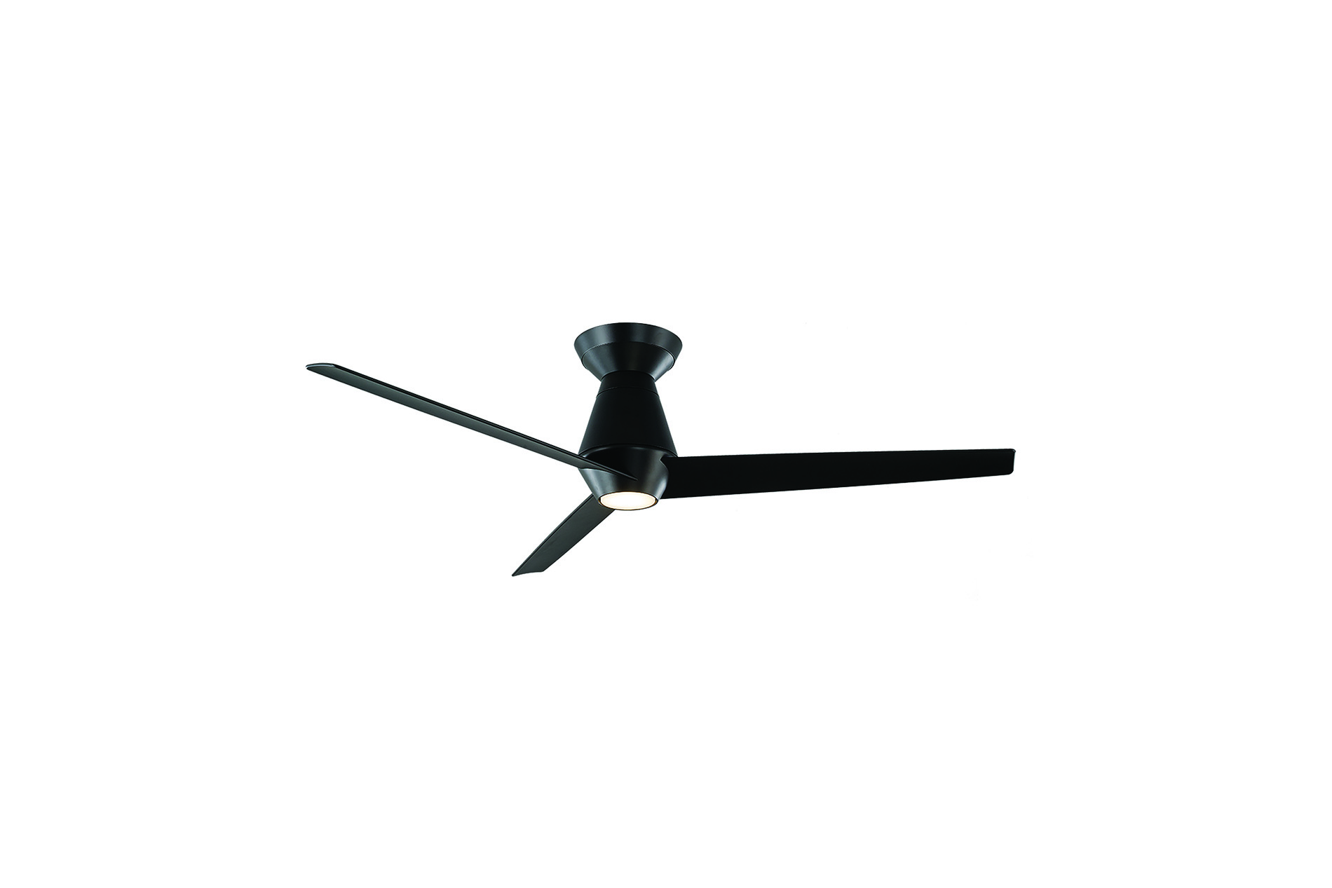 0522_New_modern forms Black ceiling fan and light. Image by Modern Forms.