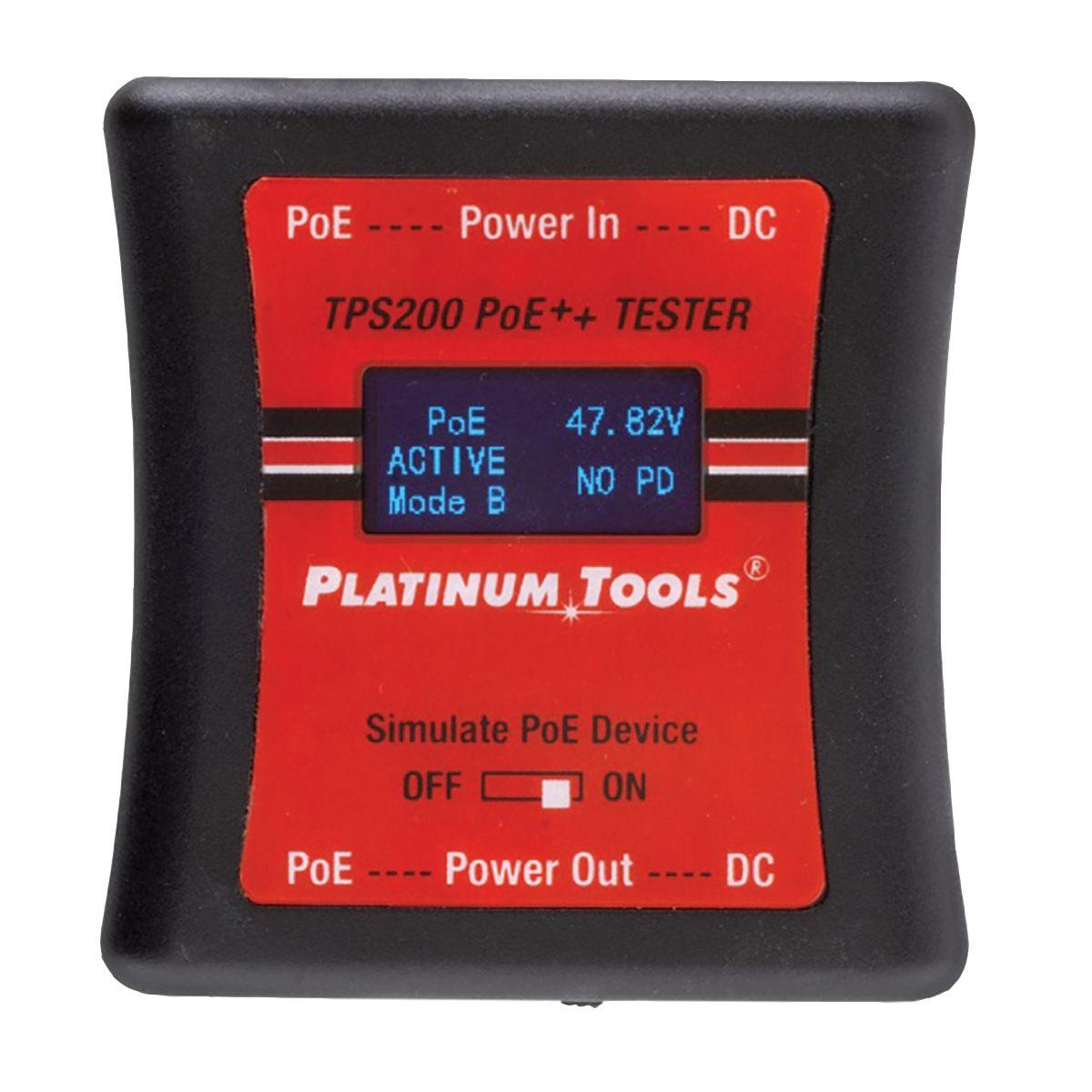 Platinum Tools’ TPS200C PoE++ Tester