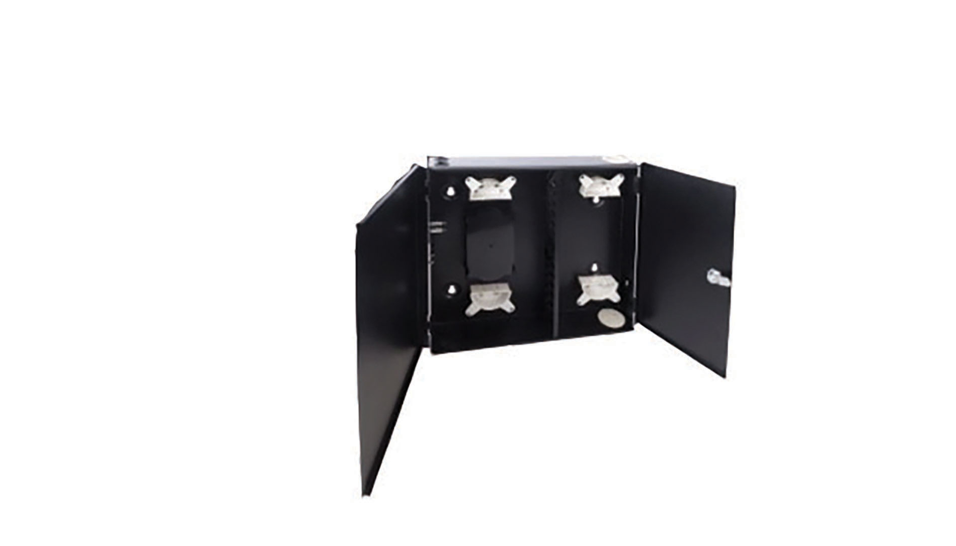 0622-ISC-hyperline Black wall mount. Image by Hyperline.