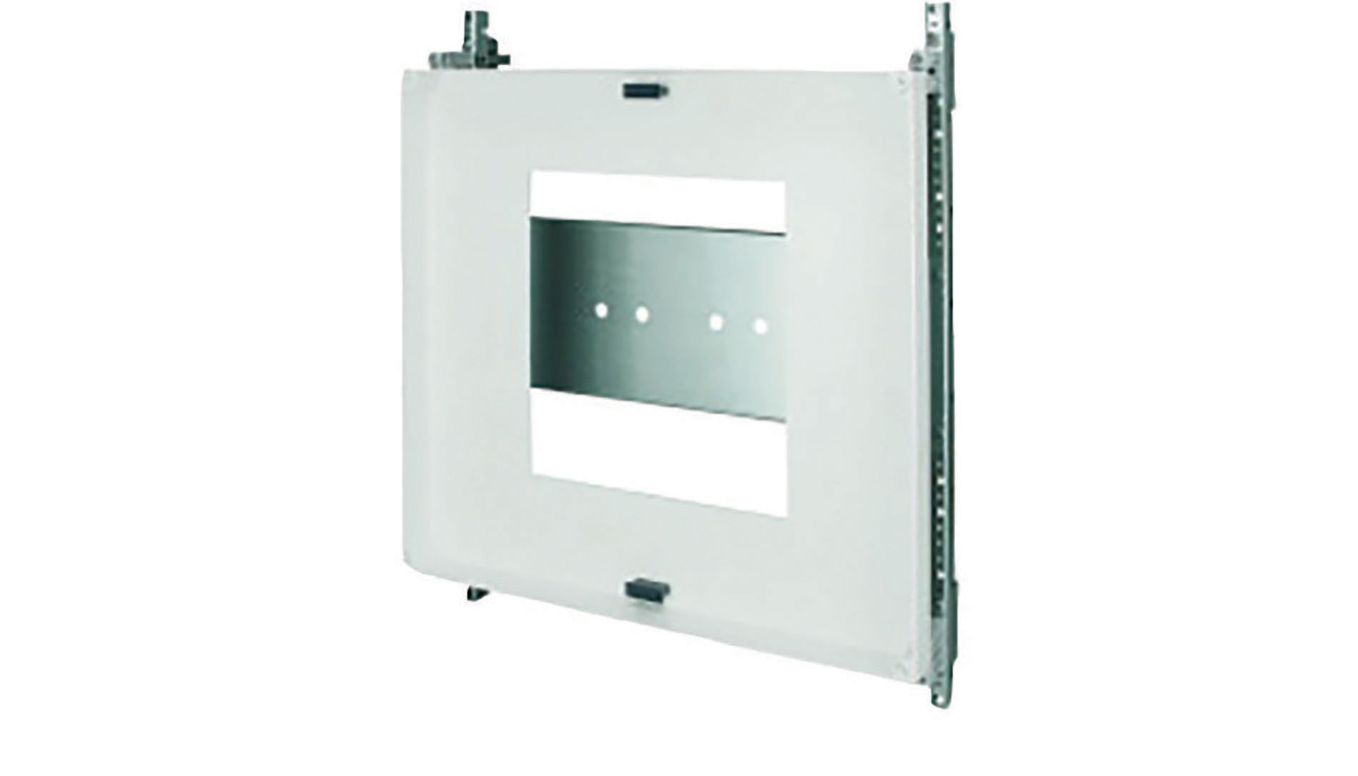 Steel cover plate mounting bracket. Image by Eaton.