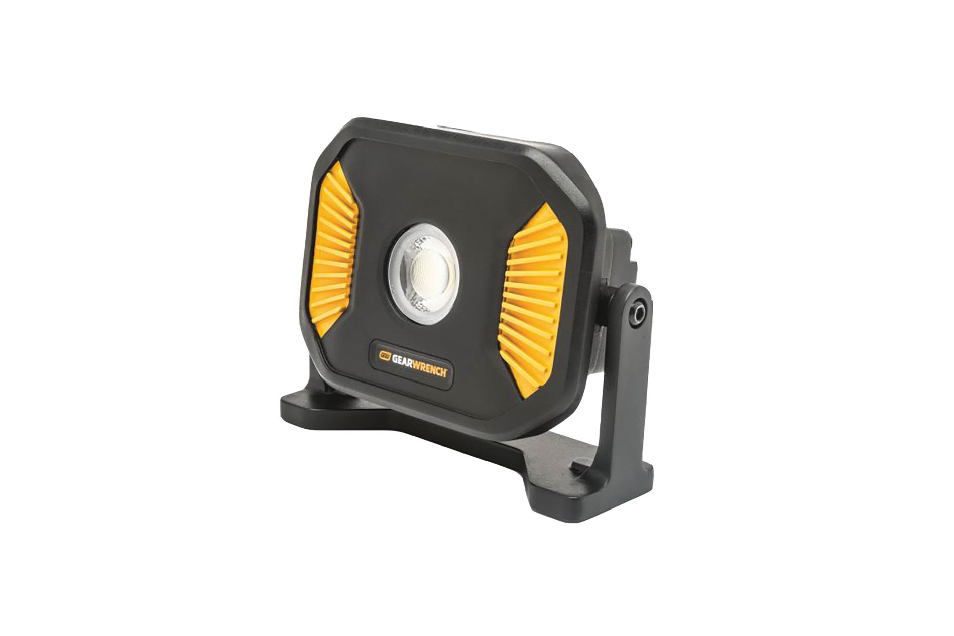 Black and yellow work light. Image by GearWrench.