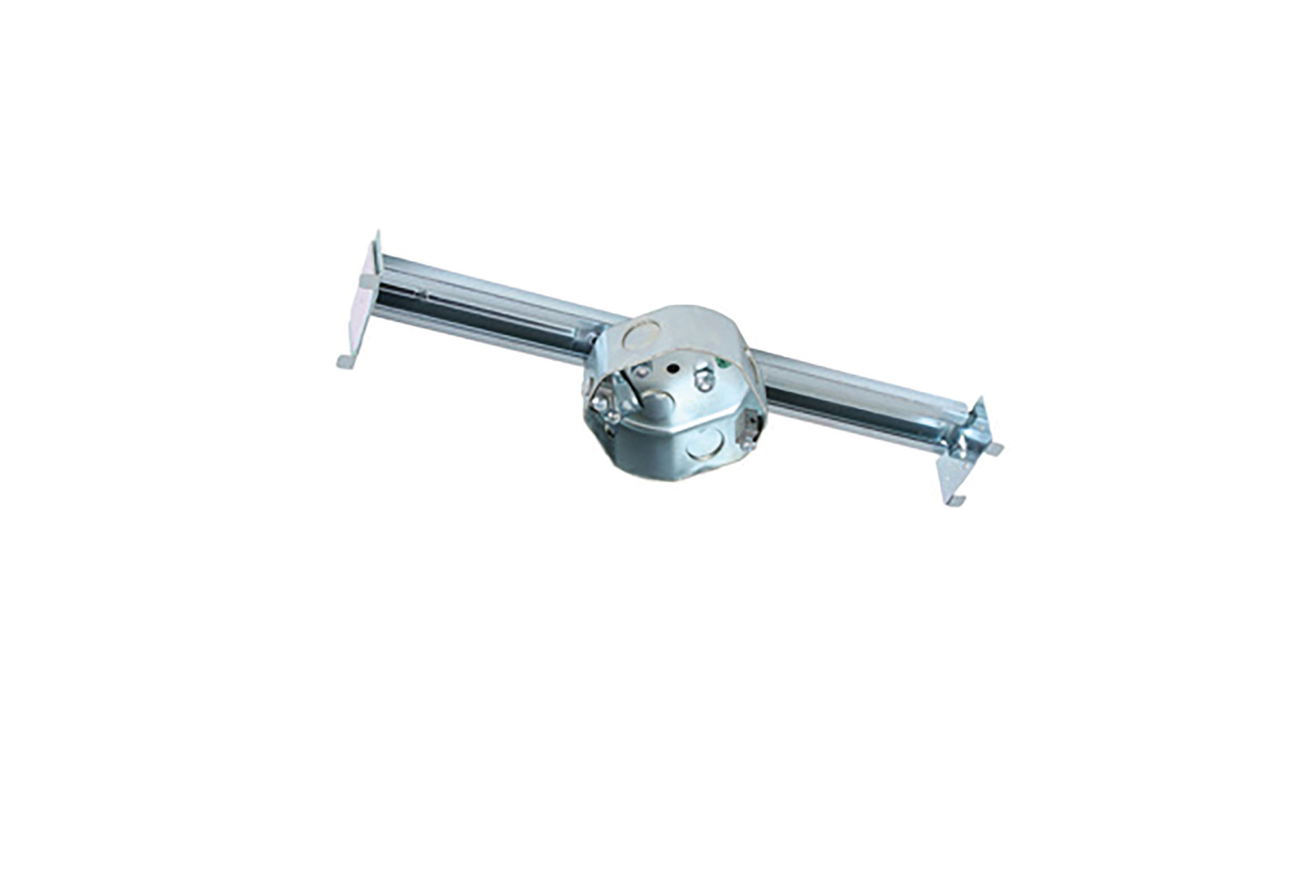 Metal slide fan support. Image by Legrand.