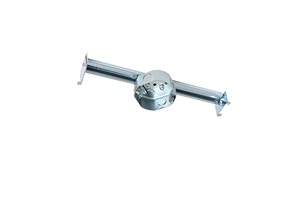 Metal slide fan support. Image by Legrand.