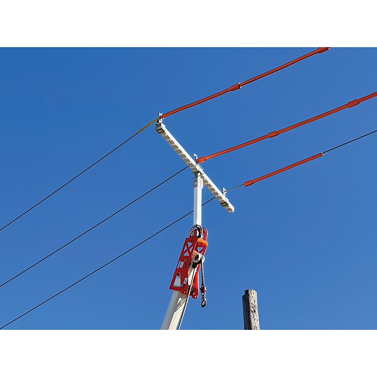 Linewise line lifter