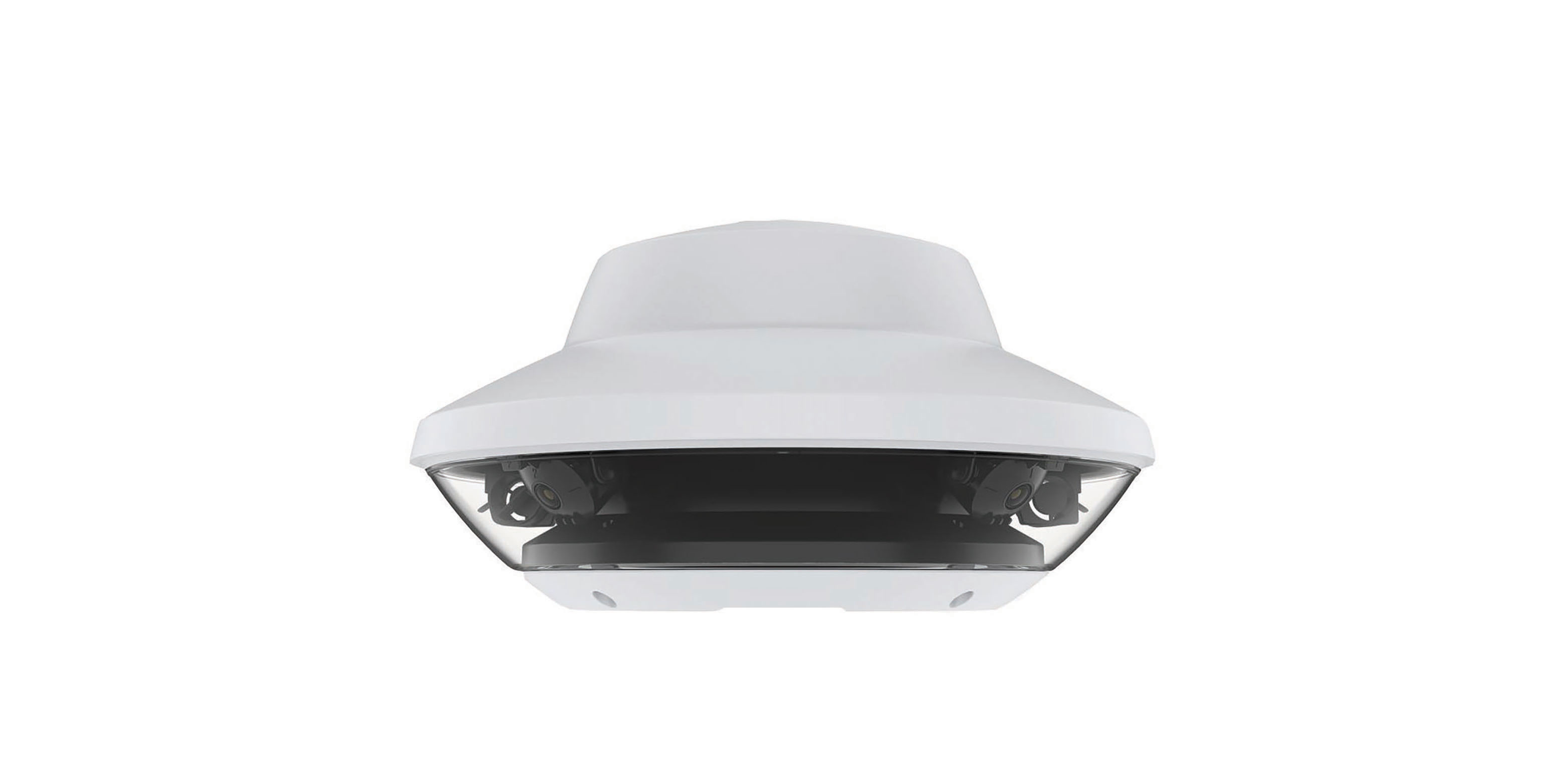 White 360 camera. Image by Axis Communications.