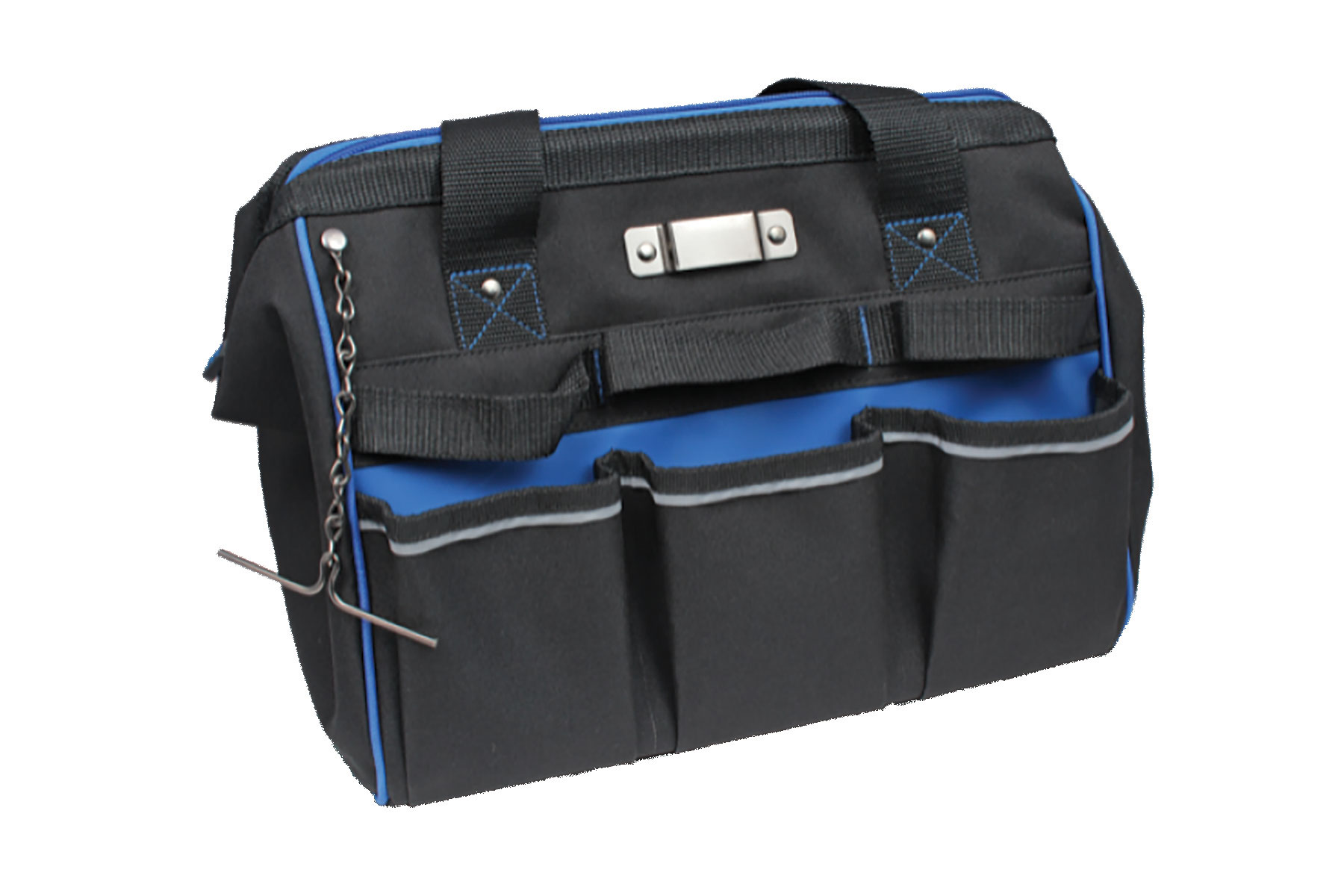 0722_New_ideal Black and blue tool bag. Image by Ideal Industries.