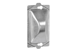 Metal outlet cover. Image by Orbit.