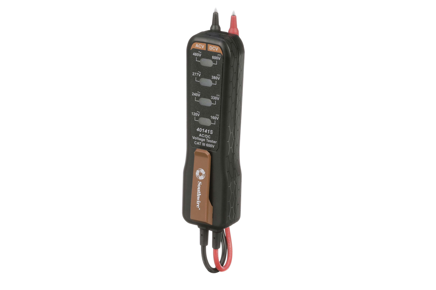 Black, brown and red voltage detector. Image by Southwire.