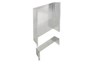 Two-piece steel bracket. Image by Orbit Industries.