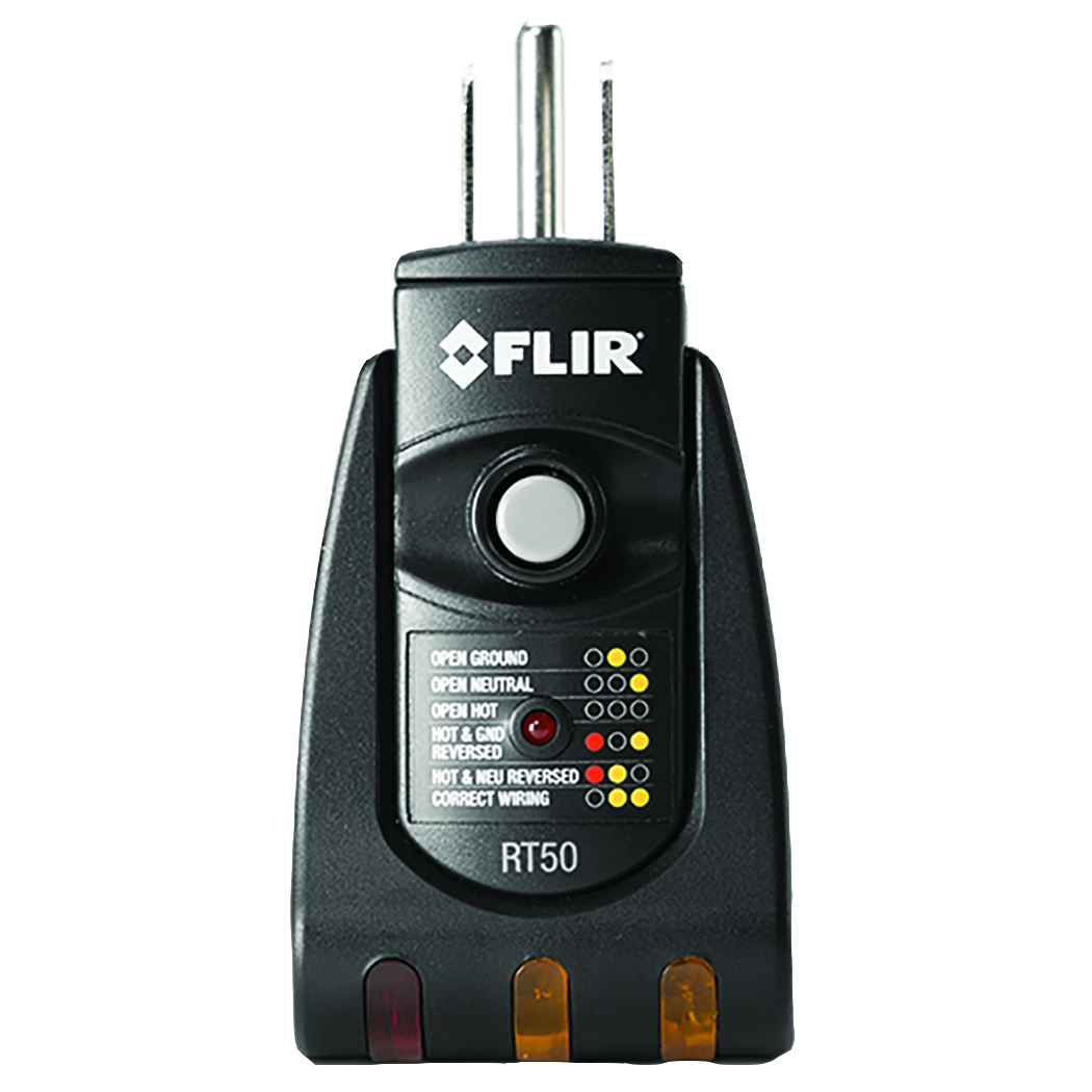Flir's receptacle tester
