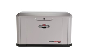 Generator with Briggs & Stratton logo. Image by Briggs & Stratton.