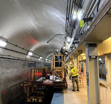 Underground Improvement: Aldridge Electric renovates Chicago subway stations 