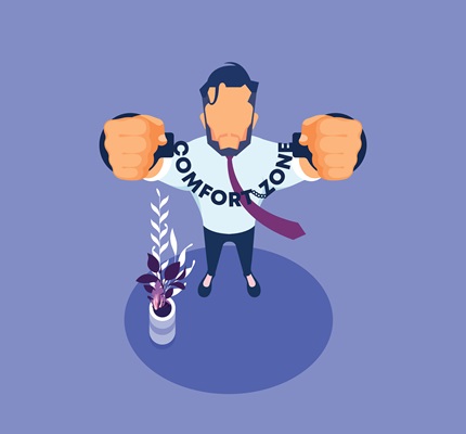 Stuck in the Present: Get out of your comfort zone to forecast the future
