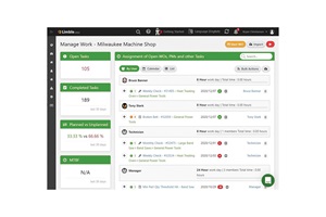 Limble work order software screenshot