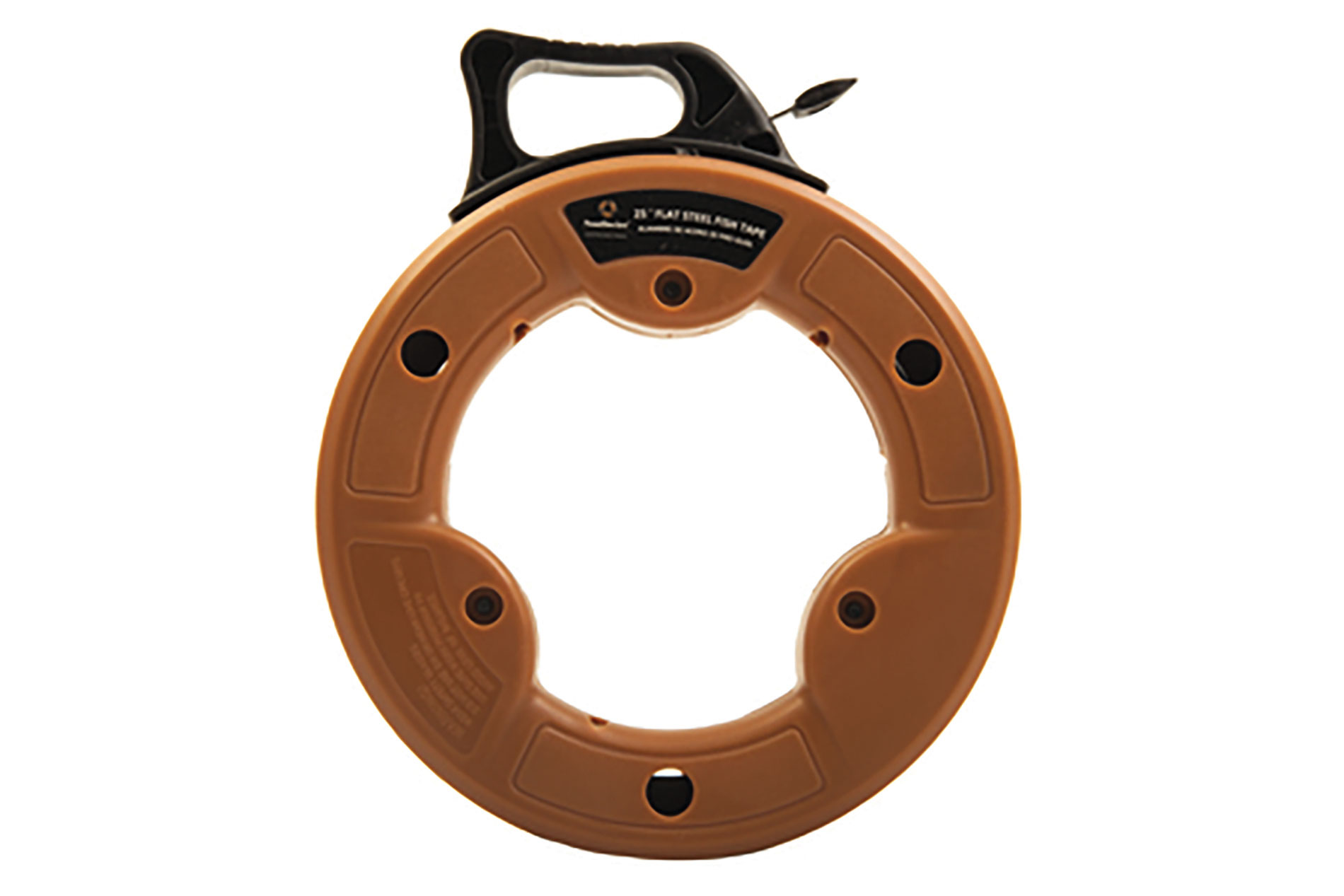 Brown roll of fish tape. Image by Southwire.