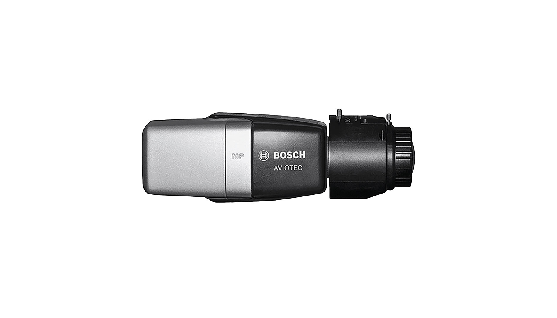 Black and gray camera with the Bosch logo. Image by Bosch.