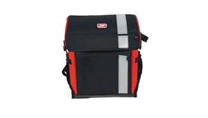 Black, gray and red tool bag. Image by BagPro.