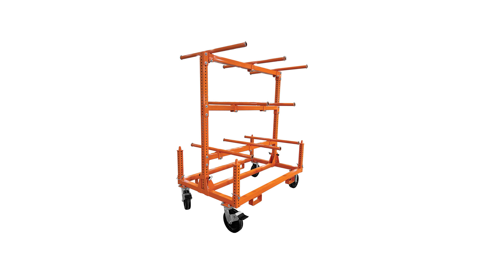 Orange wire cart. Image by iTOOLco.