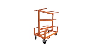 Orange wire cart. Image by iTOOLco.