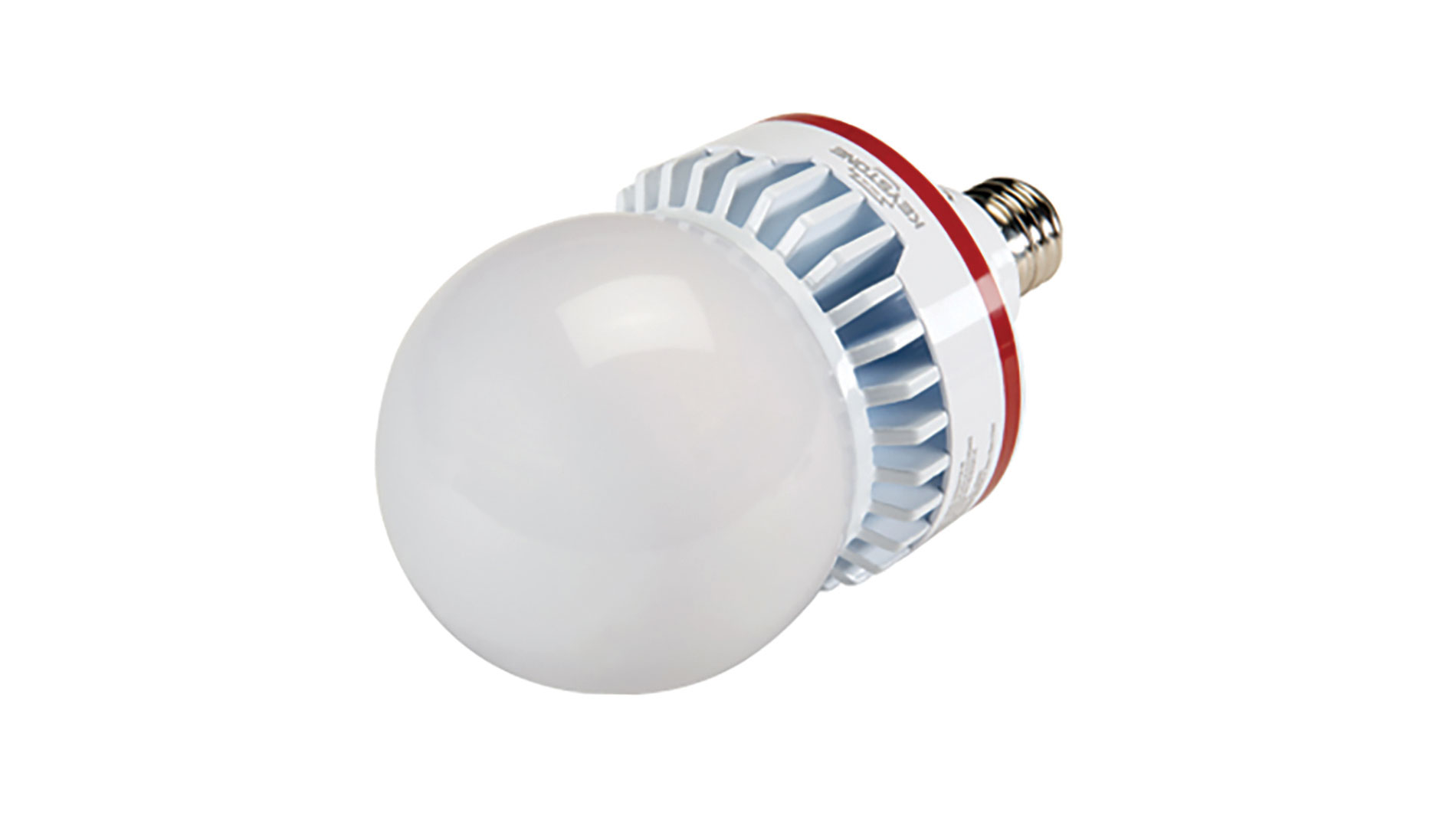 White frosted bulb. Image by Keystone Technologies.