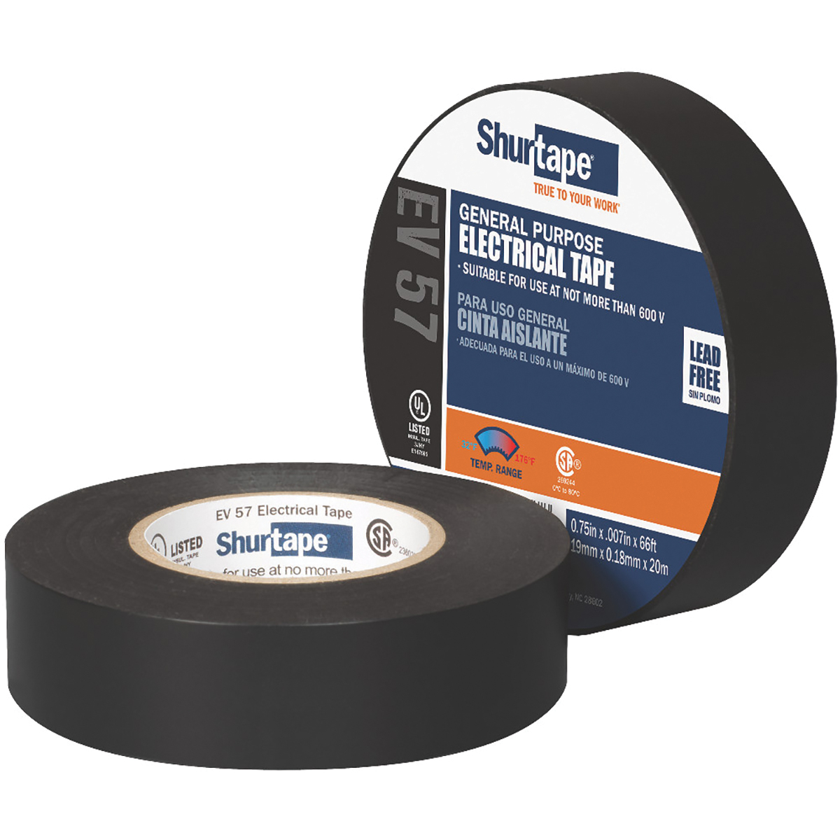 Shurtape’s EV 57 Black Vinyl Electrical Tape