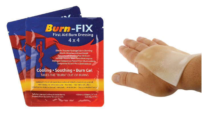 0618_BurnFix.jpg 0618 Burn-Fix’s First-Aid Burn Dressing