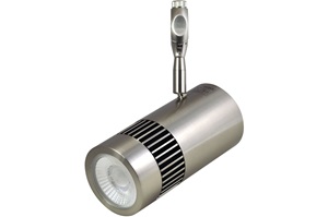 Nora Lighting's Cylo Cylindrical LED Rail Head Luminaire 