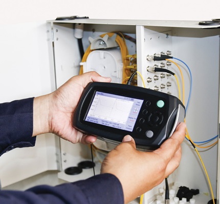 When a Loss Is Positive: Fiber optic measurements