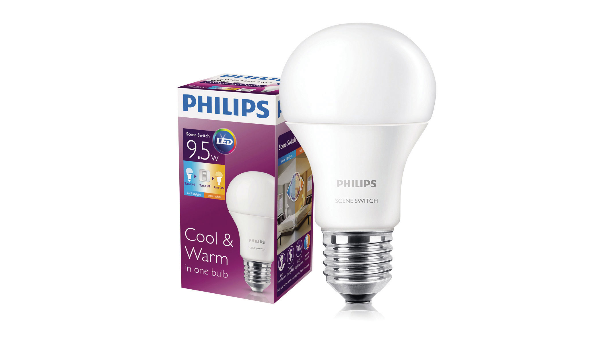 een baan Oneerlijk Philips' SceneSwitch Plug-And-Play LED Lamp - Electrical Contractor Magazine