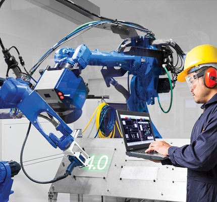 Industry 4.0: The Armor of a New Machine?