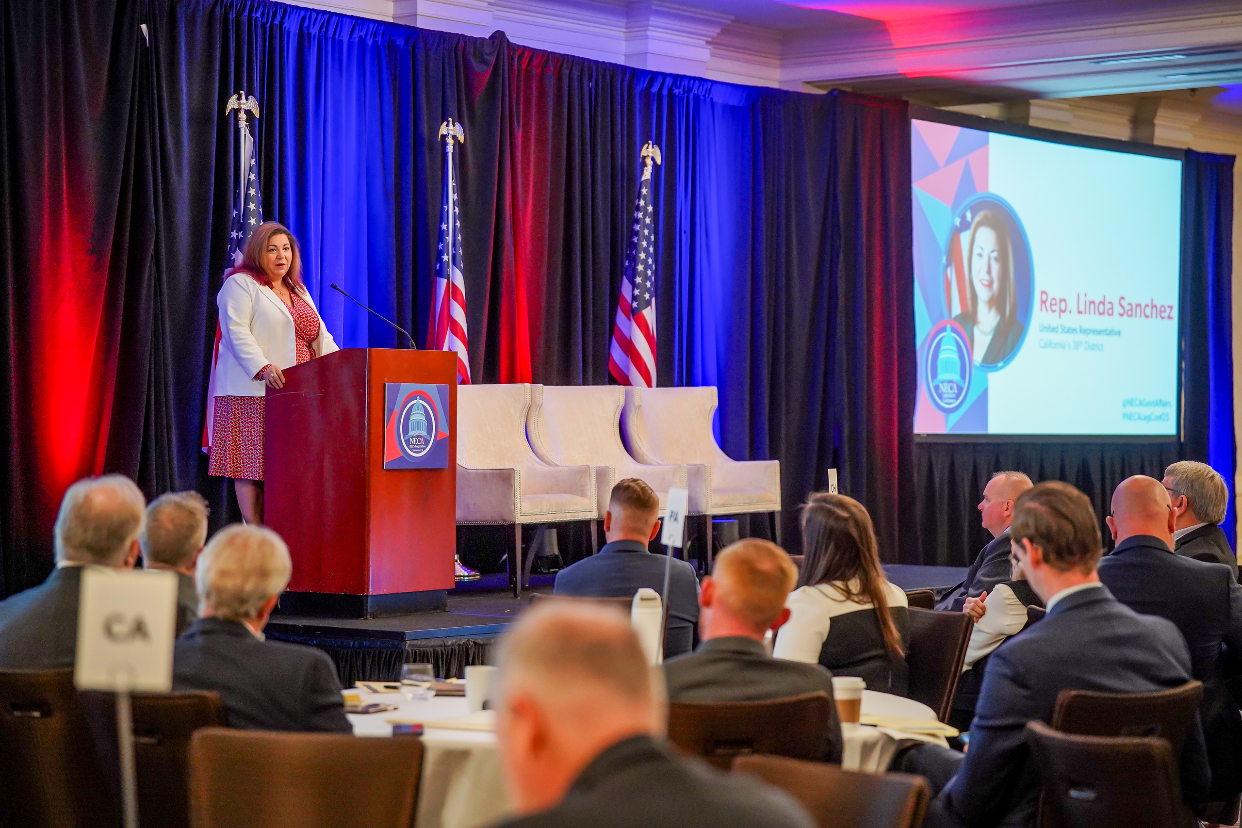 2025 NECA Legislative Conference - Rep. Linda Sanchez