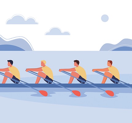 The Right People in the Right Roles: What every service-oriented company can learn from competitive rowing