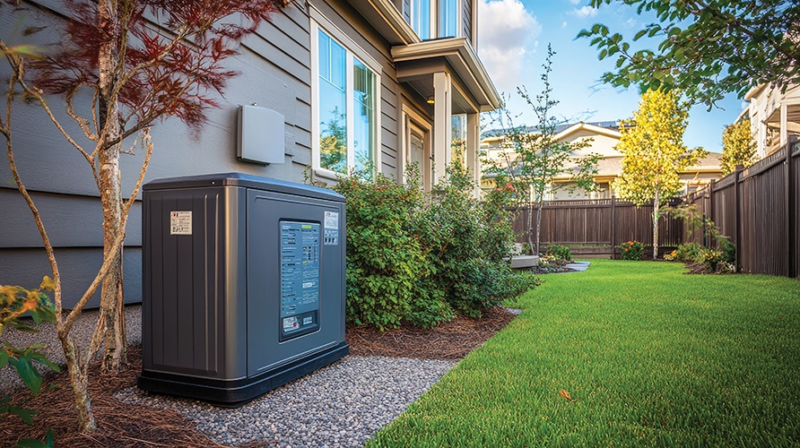 There are several considerations for choosing and installing a portable gasoline/propane-fueled generator, such as the one pictured, at a dwelling unit