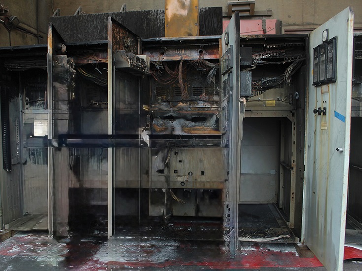 An arc flash can propagate beyond the initial location.