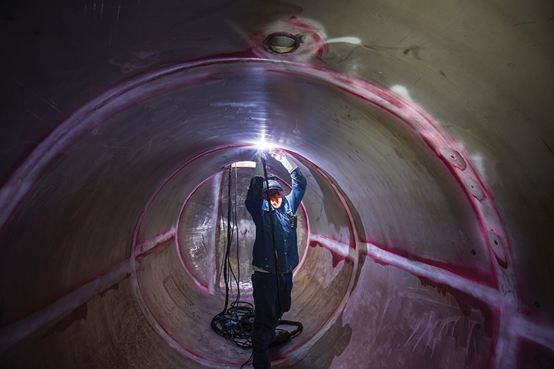 There are unique safety concerns related to welding and cutting in confined spaces
