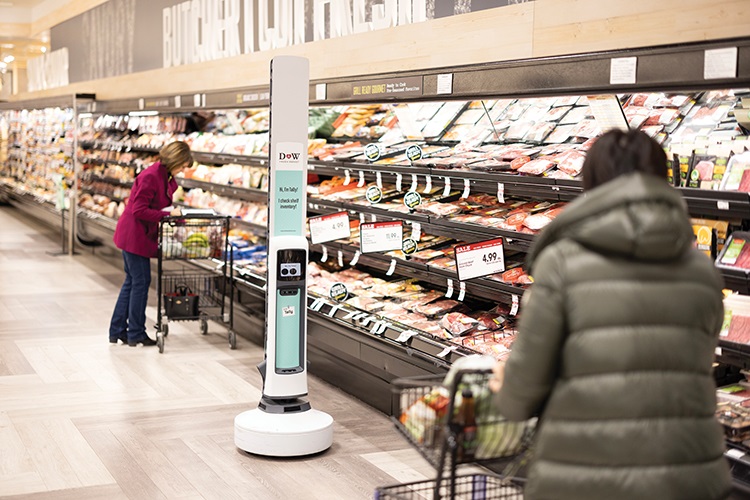 high-tech grocery shopping