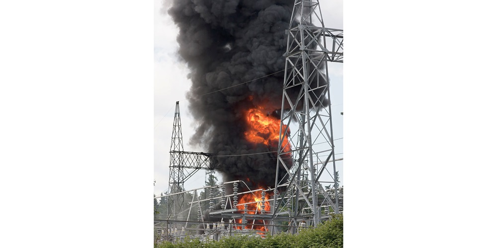 Transformer on Fire